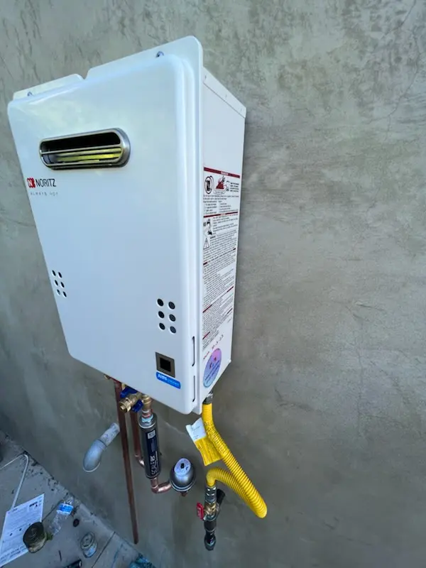 Tankless water heater installation for Stonewall Orchard homes